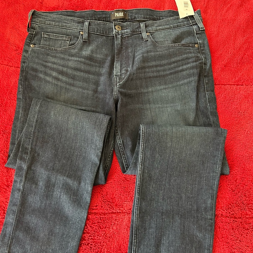 new never work Paige jeans Lennox cut